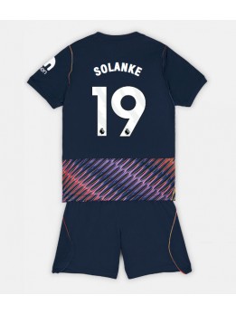 Otroški Nogometna dresi replika Tottenham Hotspur Dominic Solanke #19 Gostujoči 2026-27 Kratek rokav (+ hlače)